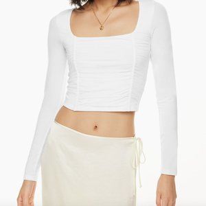Aritzia Lydia Top in White